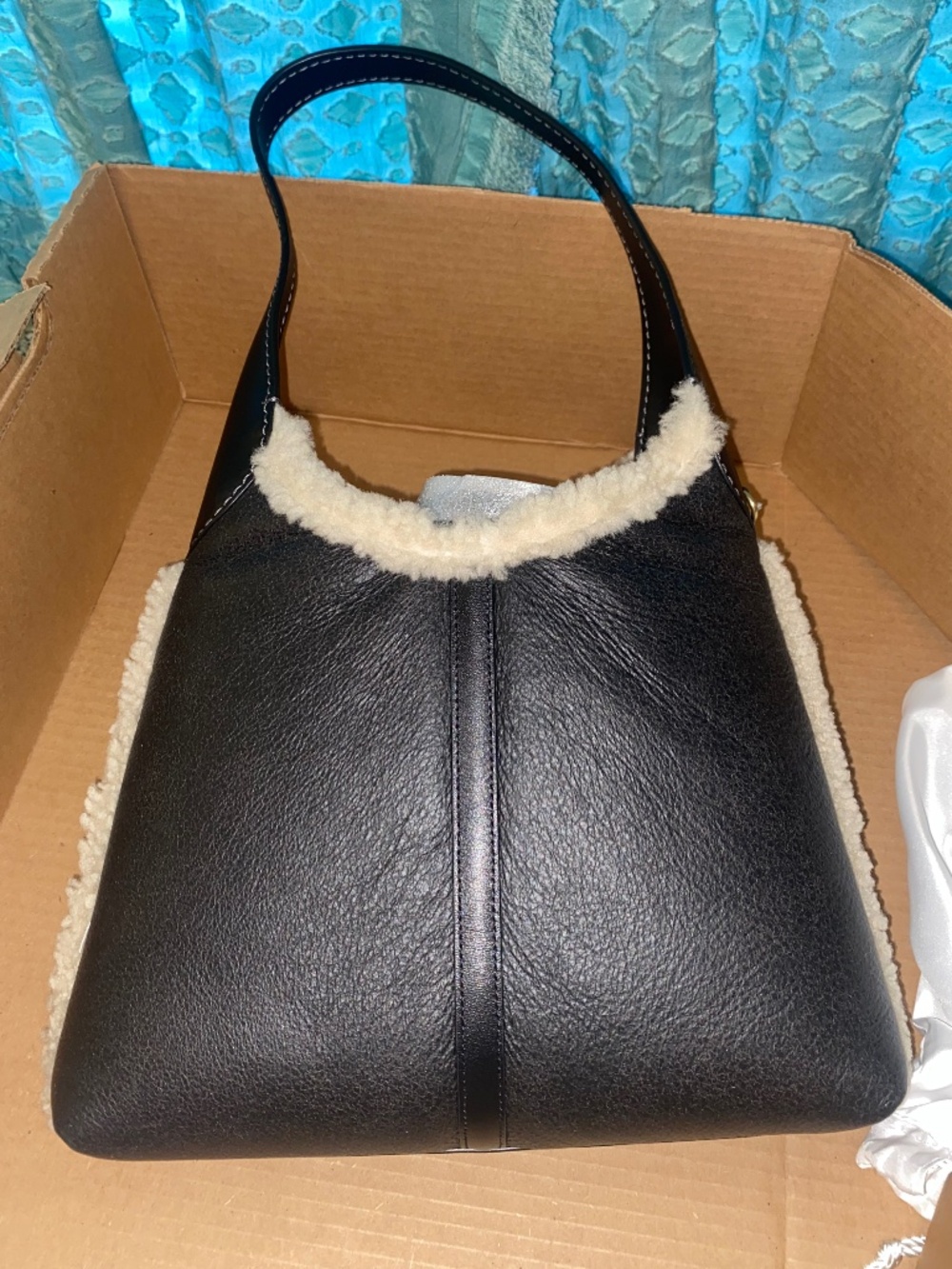 Coach Brooklyn Bag 28 with Sherling